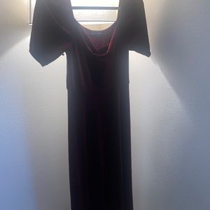 Burgendy dress